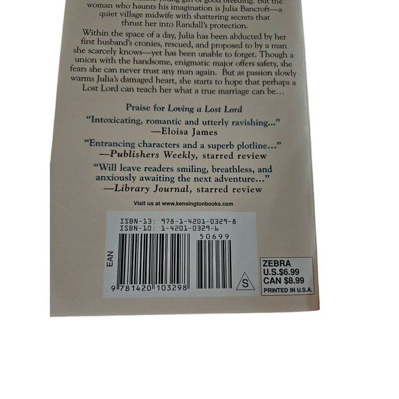 Never less than a lady by Mary Jo Putney zebra historical romance books isbn 978 - Picture 2 of 5